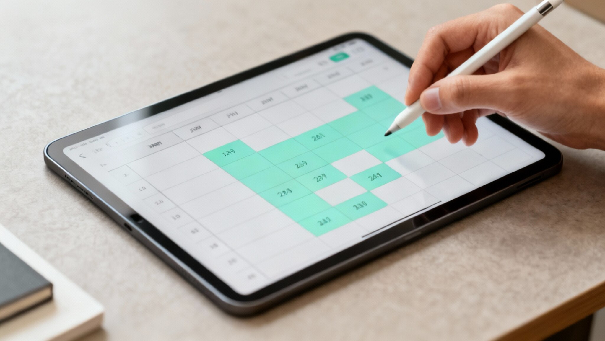 Planning weekly cleaning schedule